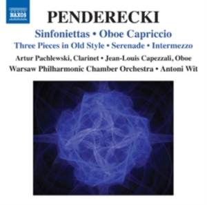 Penderecki - Sinfoniettas Nos 1 & 2 / 3 Pieces I in the group Externt_Lager / at Bengans Skivbutik AB (502930)