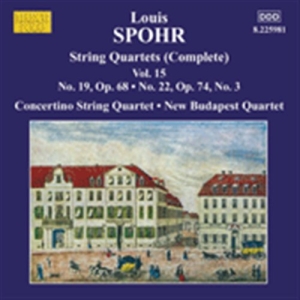 Spohr - Quartets Nos 19 And 22 in the group OUR PICKS / Christmas gift tip CD at Bengans Skivbutik AB (502977)