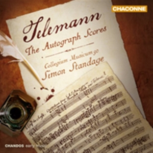Telemann - The Autograph Scores in the group Externt_Lager / at Bengans Skivbutik AB (508305)