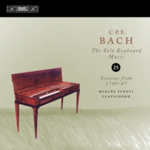 Cpe Bach - Solo Keyboard Music Vol 25 in the group Externt_Lager / at Bengans Skivbutik AB (513671)