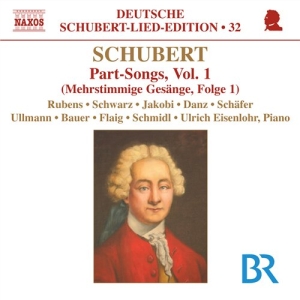 Schubert - Part Songs Volume 1 in the group Externt_Lager /  at Bengans Skivbutik AB (515477)