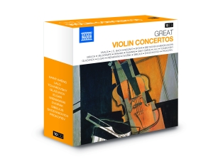 Various Composers - Great Violin Concertos in the group OUR PICKS / Christmas gift tip CD at Bengans Skivbutik AB (516546)