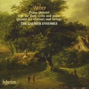 Weber - Piano Quartet, Trio For Flute, in the group Externt_Lager / at Bengans Skivbutik AB (517702)