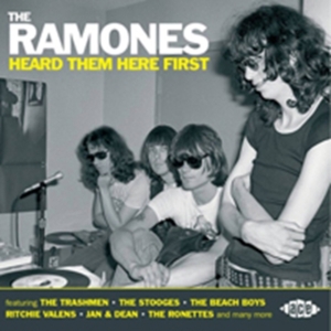 Various Artists - Ramones Heard Them Here First in the group CD / Pop-Rock at Bengans Skivbutik AB (523871)