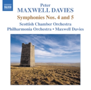 Maxwell Davies - Symphonies Nos 4 & 5 in the group Externt_Lager / at Bengans Skivbutik AB (533094)