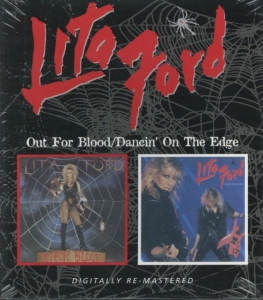 Lita Ford - Out For Blood/Dancin' On The Edge in the group CD / Pop-Rock at Bengans Skivbutik AB (536919)