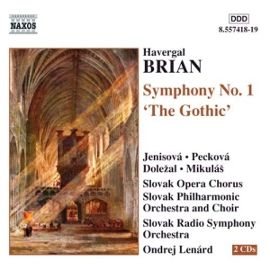 Brian Havergal - Symphony No 1 The Gothic in the group OUR PICKS / Christmas gift tip CD at Bengans Skivbutik AB (539633)