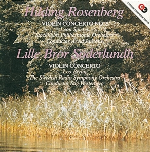 Rosenberg / Söderlundh - Violinkonsert in the group OUR PICKS / Christmas gift tip CD at Bengans Skivbutik AB (544889)