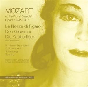 Nilsson B/Prytz/Wixell/Söderström - Mozart At The Royal Sw Opera 52-67 in the group OUR PICKS / Christmas gift tip CD at Bengans Skivbutik AB (545279)