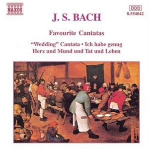 Bach Johann Sebastian - Favourite Cantatas in the group Externt_Lager / at Bengans Skivbutik AB (545827)