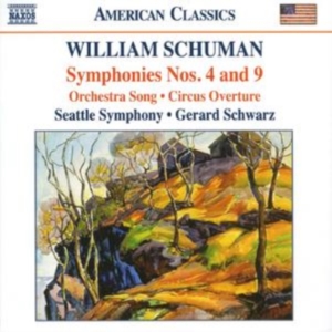 Schumann William - Symphony 4 & 9 in the group Externt_Lager / at Bengans Skivbutik AB (546196)