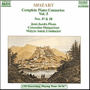 Mozart Wolfgang Amadeus - Complete Piano Concertos Vol 5 in the group OUR PICKS / Christmas gift tip CD at Bengans Skivbutik AB (5503751)