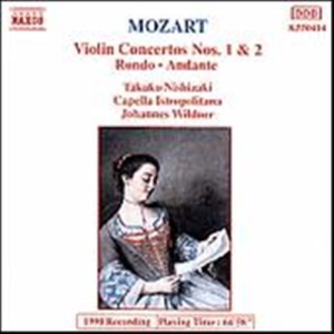 Mozart W A - Violin Concertos 1 & 2 in the group OUR PICKS / Christmas gift tip CD at Bengans Skivbutik AB (5503755)