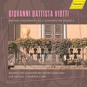 Viotti Giovanni Battista - Sinfonie Concertanti 1 & 2 Concert in the group OUR PICKS / Christmas gift tip CD at Bengans Skivbutik AB (5506106)