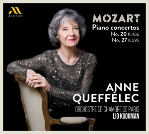 Anne Queffelec - Mozart Klavierkonzerte Kv 466 & 595 in the group OUR PICKS / Christmas gift tip CD at Bengans Skivbutik AB (5506487)