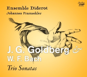 Ensemble Diderot - J.G. Goldberg & W.F. Bach: Trio Sonatas in the group CD / Klassiskt at Bengans Skivbutik AB (5506490)