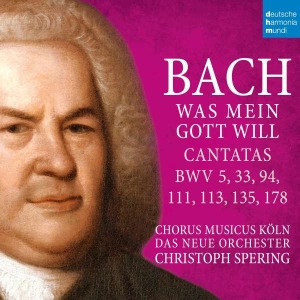 Spering Christoph - Bach: Was Mein Gott Will - Cantatas Bwv 5, 33, 94, 111, 113, 135, 178 in the group OUR PICKS / Christmas gift tip CD at Bengans Skivbutik AB (5508857)