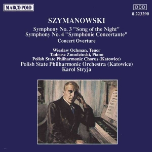 Szymanowski Karol - Symphonies No. 3 And 4 in the group OUR PICKS / Christmas gift tip CD at Bengans Skivbutik AB (5510098)