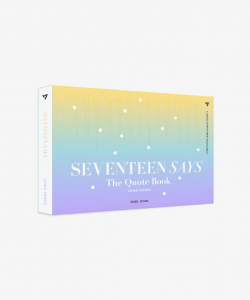 Seventeen - Seventeen Says (The Quote Book) in the group MERCHANDISE / Merch / K-Pop at Bengans Skivbutik AB (5510716)