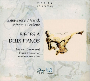 Saint-Saens / Franck / Poulenc : Im - Pieces At 2 Pianos in the group OUR PICKS / Christmas gift tip CD at Bengans Skivbutik AB (5511475)