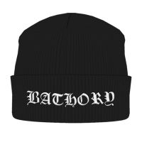 Bathory - Hat - White Logo in the group MERCHANDISE / Accessoarer / Hårdrock at Bengans Skivbutik AB (5512805)