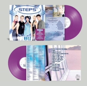 Steps - Buzz (140G Neon Violet Vinyl) in the group OUR PICKS / Friday Releases / Friday The 23rd Of February 2024 at Bengans Skivbutik AB (5513416)