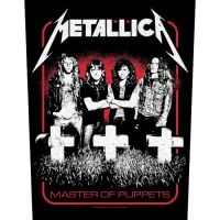 Metallica - Back Patch - Master Of Puppets Band in the group MERCHANDISE / Accessoarer / Hårdrock at Bengans Skivbutik AB (5513761)