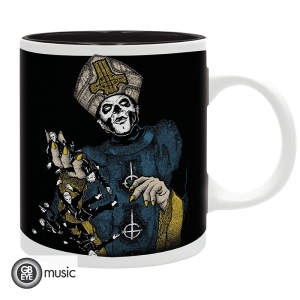 Ghost - Papa On The World On Fire Mug 320 ml in the group MERCHANDISE / Mug / Heavy Metal at Bengans Skivbutik AB (5516629)