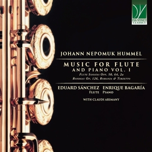 Eduard Sánchez & Enrique Bagaría & Claudi Arimany - Johann Nepomuk Hummel: Music For Flute And Piano Vol.1 in the group OUR PICKS / Friday Releases / Friday The 23rd Of February 2024 at Bengans Skivbutik AB (5517675)