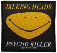 Talking Heads - Patch Psycho Killer (9,5 X 10 Cm) in the group MERCHANDISE / Accessoarer / Pop-Rock at Bengans Skivbutik AB (5517860)