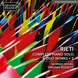 Vittorio Rieti - Complete Piano Solo & Duo Music, Vo in the group OUR PICKS / Christmas gift tip CD at Bengans Skivbutik AB (5517950)