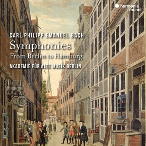 Akademie Fur Alte Musik Berlin & Georg Kallweit & Mayumi Hirasaki - Carl Philipp Emanuel Bach: Symphonies - From Berlin To Hamburg in the group OTHER / Forthcoming products - 10 percent at Bengans Skivbutik AB (5518095)