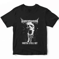 Wormwood - T/S Vomiting Astral Shit (L) Black in the group MERCHANDISE / Accessoarer / Hårdrock at Bengans Skivbutik AB (5518821)