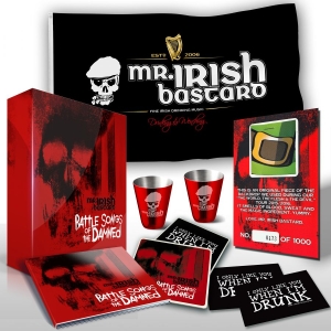 Mr. Irish Bastard - Battle Songs Of The Damned (Ltd Fan in the group OUR PICKS / Friday Releases / Friday the 15th of Mars 2024 at Bengans Skivbutik AB (5519360)