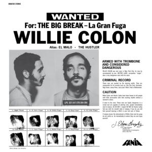Willie Colón - La Gran Fuga (Rsd Vinyl) in the group OUR PICKS / Record Store Day / RSD24 at Bengans Skivbutik AB (5519926)