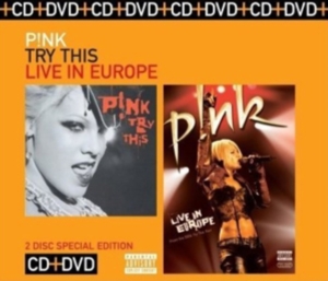 Pink - Try This / Live In Europe in the group OUR PICKS / Christmas gift tip CD at Bengans Skivbutik AB (5520483)