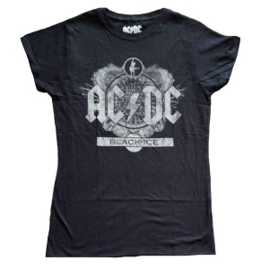 Ac/Dc - Black Ice Lady Bl in the group MERCHANDISE / T-shirt / Heavy Metal at Bengans Skivbutik AB (5525379r)