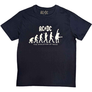 Ac/Dc - Evolution Of Rock Uni Navy    in the group MERCH / Minsishops-merch / Ac/Dc at Bengans Skivbutik AB (5525404r)