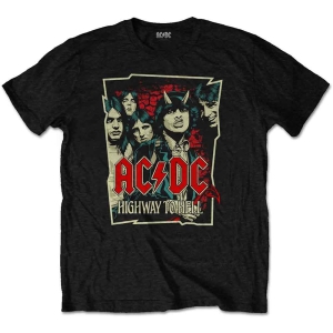 Ac/Dc - Highway To Hell Sketch Uni Bl    in the group MERCH / Minsishops-merch / Ac/Dc at Bengans Skivbutik AB (5525407r)