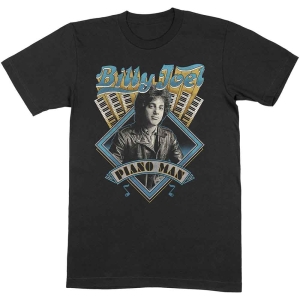 Billy Joel - Piano Man Uni Bl in the group MERCHANDISE / T-shirt / Pop-Rock at Bengans Skivbutik AB (5529459r)