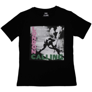 The Clash - London Calling Lady Bl    in the group MERCH / T-Shirt /  at Bengans Skivbutik AB (5531087r)