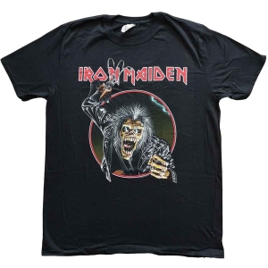 Iron Maiden - Eddie Hook Uni Bl in the group MERCHANDISE / T-shirt / Heavy Metal at Bengans Skivbutik AB (5532306r)