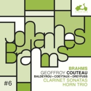 Geoffroy Couteau - Brahms: Clarinet Sonatas in the group CD / Klassiskt at Bengans Skivbutik AB (5532762)