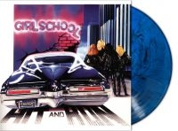 Girlschool - Hit And Run (Blue Marbled Vinyl Lp) in the group OUR PICKS / Friday Releases / Friday the 21th June 2024 at Bengans Skivbutik AB (5532832)