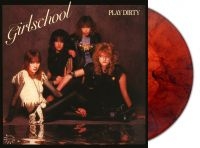 Girlschool - Play Dirty (Red Marbled Vinyl Lp) in the group OUR PICKS / Friday Releases / Friday the 16th of August at Bengans Skivbutik AB (5532836)