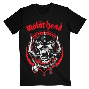 Motorhead - Lightning Wreath Uni Bl in the group MERCHANDISE / T-shirt / Heavy Metal at Bengans Skivbutik AB (5534438r)
