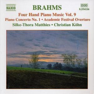 Brahms Johannes - Four Hand Piano Music 9 in the group Externt_Lager / at Bengans Skivbutik AB (553547)