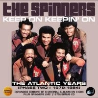 The Spinners - Keep On Keepin' On: The Atlantic Ye in the group OUR PICKS / Friday Releases / Friday the 28th of June 2024 at Bengans Skivbutik AB (5536051)