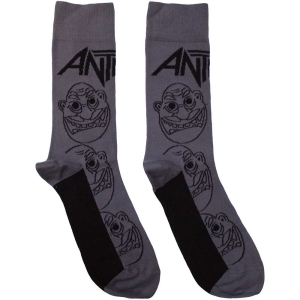 Anthrax - Faces Mono Uni Char Socks (Eu 40-45) in the group MERCHANDISE / / at Bengans Skivbutik AB (5536100)