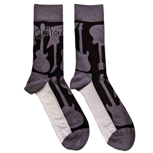 Eric Clapton - Guitars Uni Grey Socks (Eu 40-45) in the group MERCHANDISE / / at Bengans Skivbutik AB (5536113)